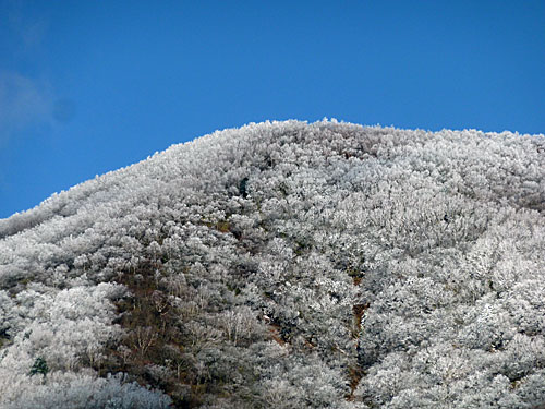 赤城山・黒檜山の初冠雪